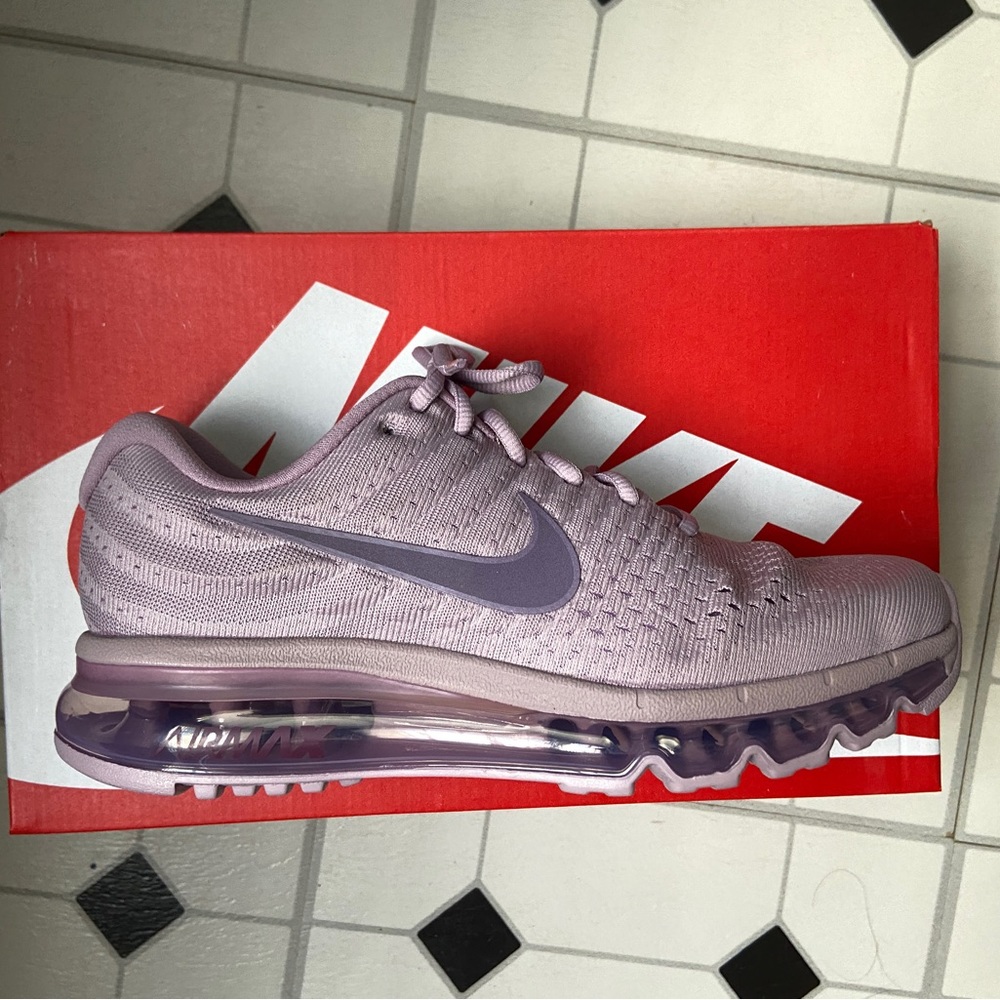 SINGLE SHOE -RIGHT FOOT-Nike Air Max 2017 Plum Fog (Women's) AMPUTEE 8.5
